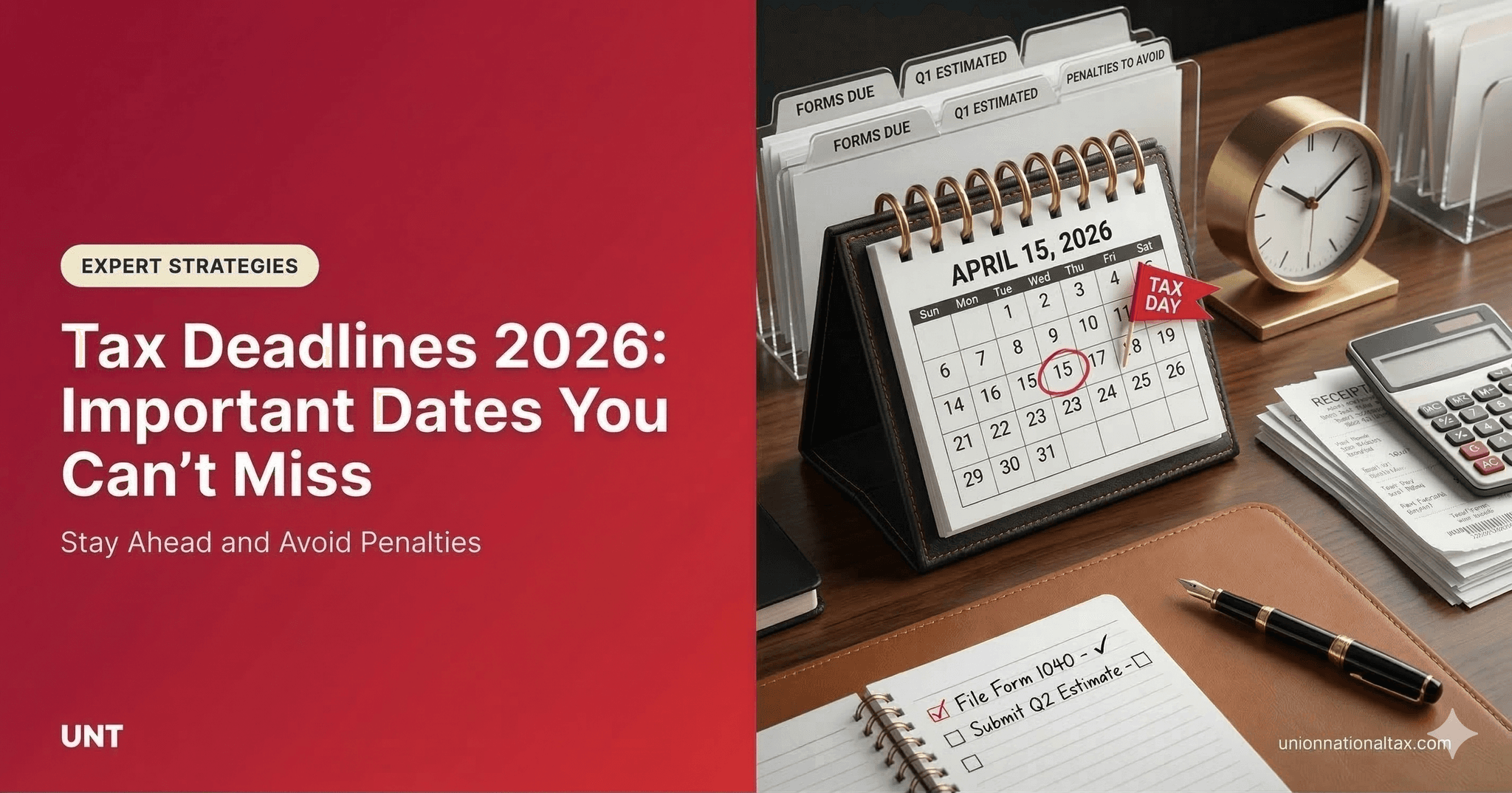 Tax Deadlines 2026: Important Dates Every Small Business Owner Must Know